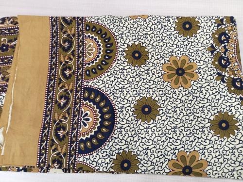 BEDSHEET JAIPUR PRINTED 90X108 2 PILLOW COVER